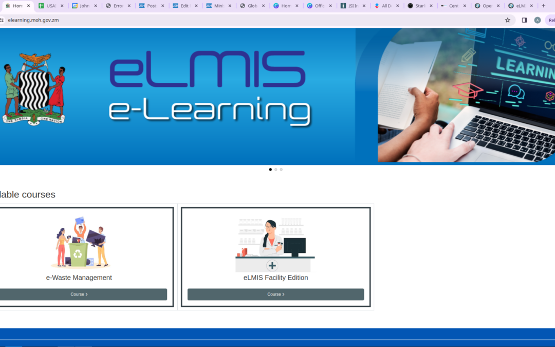 Mastering Health Logistics: The Digital Frontier of Capacity Building in Zambia’s eLMIS